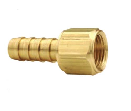 146Sv Hose Barb to Swivel 45 ° Female Flare