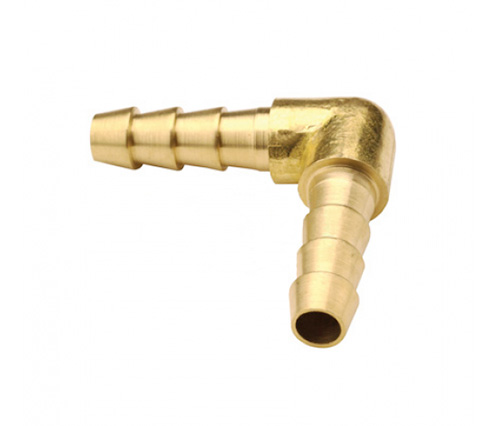 122 Tembaga Tembaga Barb Fitting 90 ° Siku